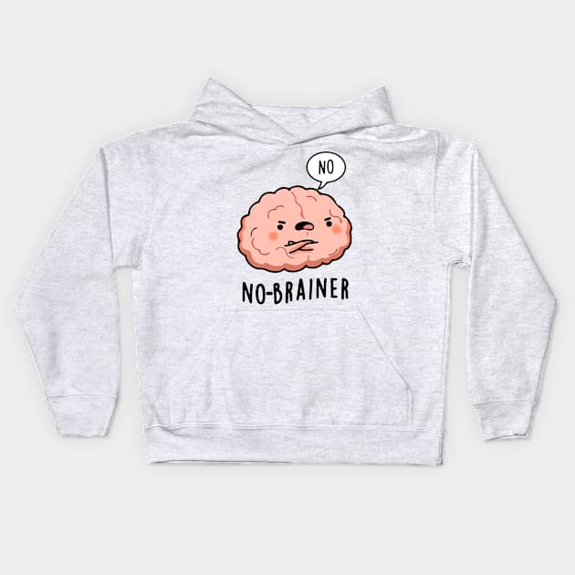 no brainer Kids Hoodie by labstud